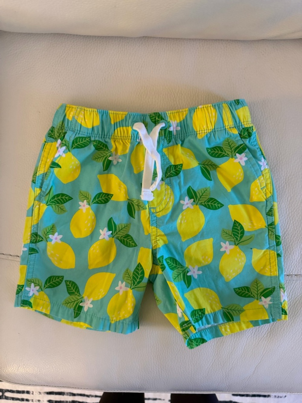 Lemon draw string shorts boys